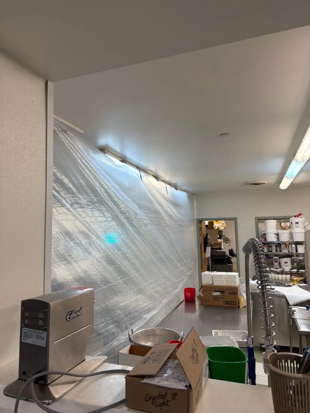 After-hours dry-out at Pike commercial property
